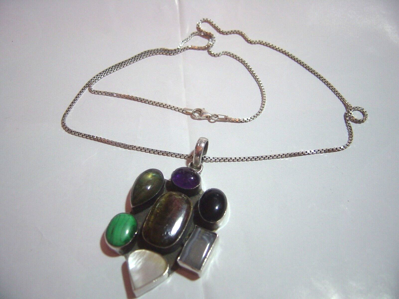 Amazing-Solid Silver-vintage massive superb-genui… - image 6