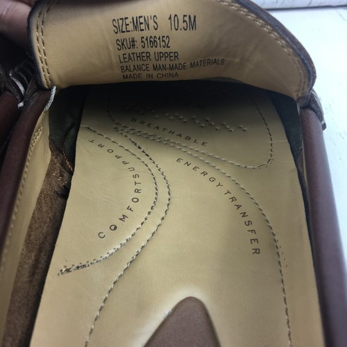 Giorgio Brutini Loafers Comfort System Brown Leather Tassels Mens 10.5 M - Picture 6 of 9