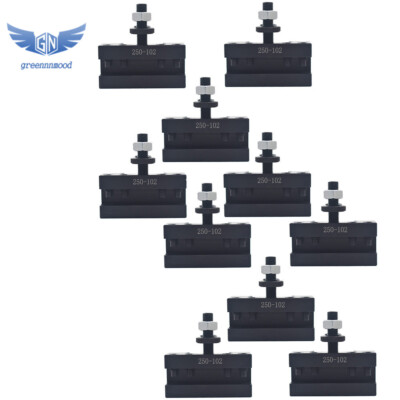 NEW 6-12'' AXA 2# Quick Change Tool Post Boring Turning Holder 250-102 10Pcs