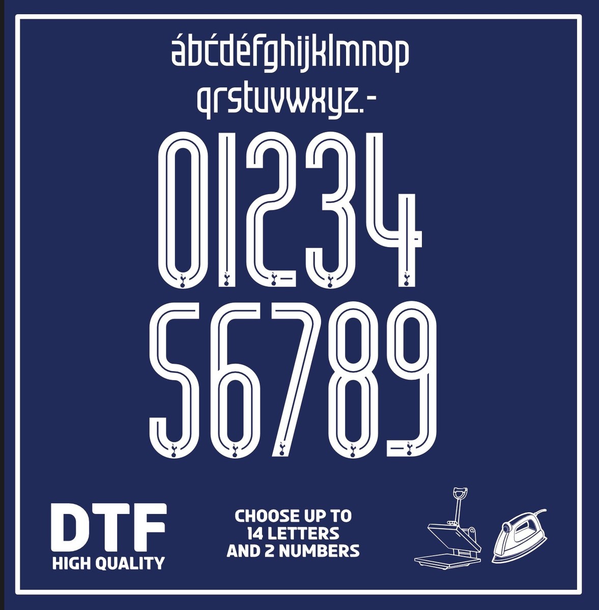 Tottenham 2023-2025 Cup AwayFootball Shirt Nameset Custom Name