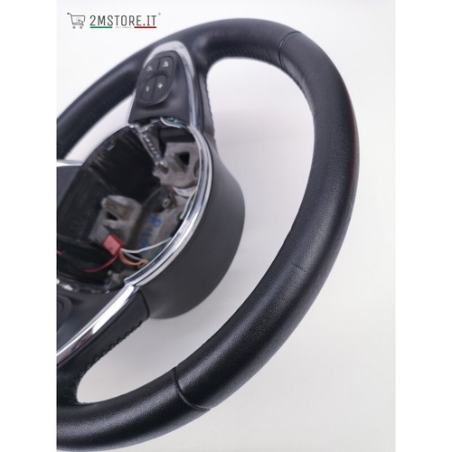 Lenkrad Multifunktion Leder Original FIAT 500 C Riva Cabrio Top Zustand - Bild 6 von 9