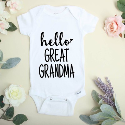 grandma onesie announcement
