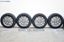 VGC: GENUINE NISSAN PATHFINDER R52 18" ALLOY WHEELS / RIMS - FULL SET 2013-2016