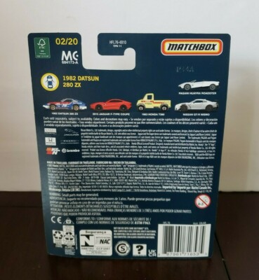 2022 MATCHBOX COLLECTORS 1982 DATSUN 280 ZX 02/20 | eBay