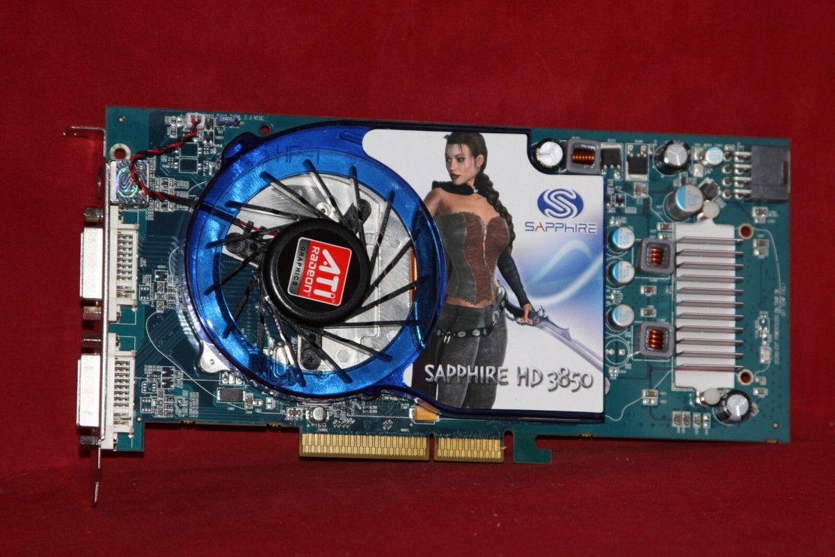ジャンク Sapphire Radeon HD3850 AGP ビデオカード SAPPHIRE、AGP版