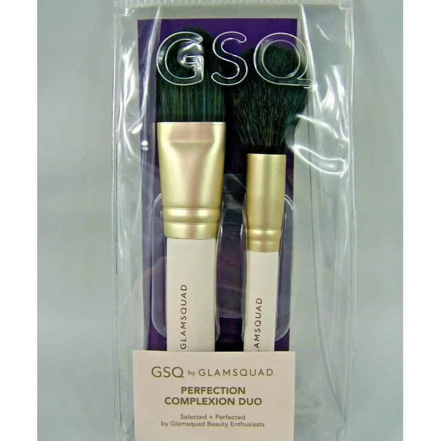 GSQ by Glamsquad Perfection Complexion Duo Brushes 2 Set Foundation