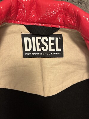 Diesel J-Lou Vinyl-effect jacket | eBay
