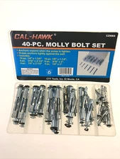 Molly Bolt Set Cal-Hawk 40pc