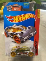 2015 Hot Wheels #163 Iridium Race-Super Chromes Superchromes Metallauto