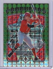 2021 Mosaic Producers Green Prizm #P10 Joey Votto Cincinnati Reds