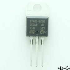 BTA08-600BRG Triac 600V 8A