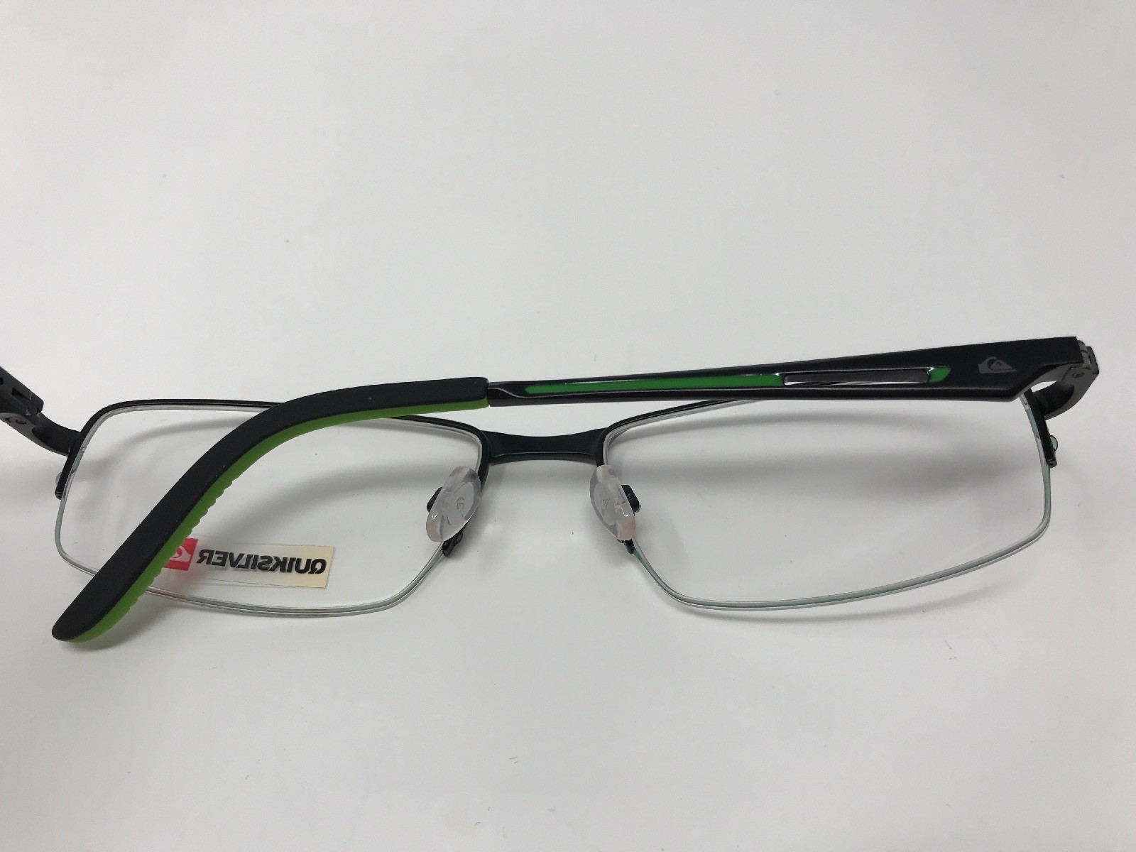 Mens Quiksilver Eyeglasses Frame Glide 5718140 Matte Black Half Rim