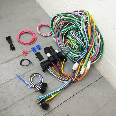 1982 - 1991 e30 BMW Wire Harness Upgrade Kit fits painless new fuse block fuse
