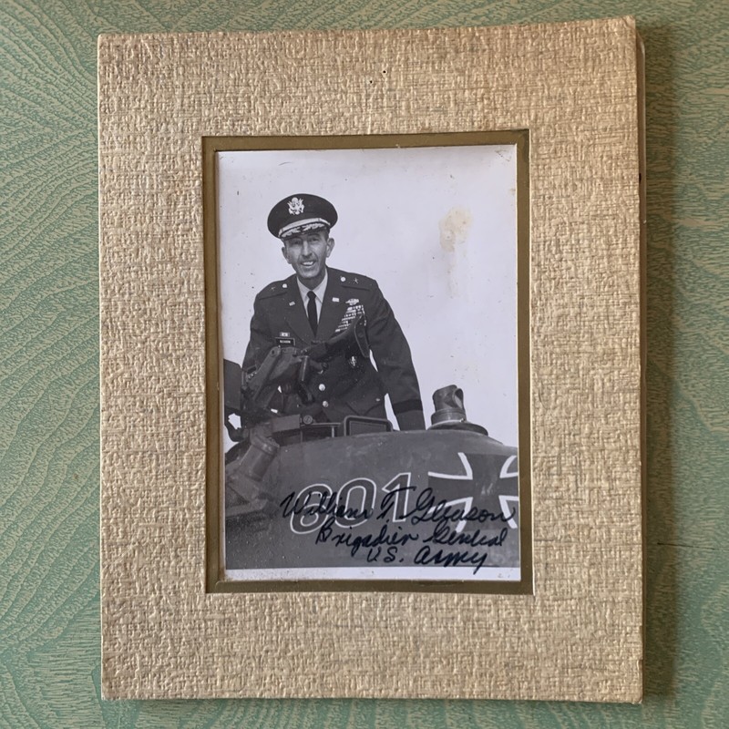 Military Photo Of Brigadier General ,William T. Gleason,  U.S. Army.