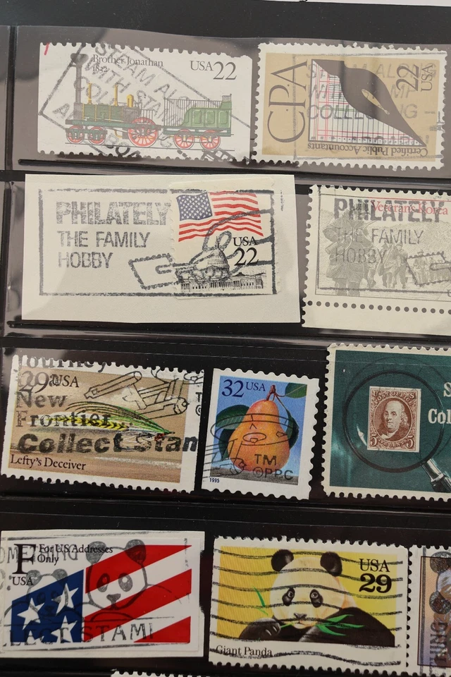 Page Lot US PSA Slogan, Stamp Collecting, Cancel, All Diff. SOTN SON - Image 4 of 4