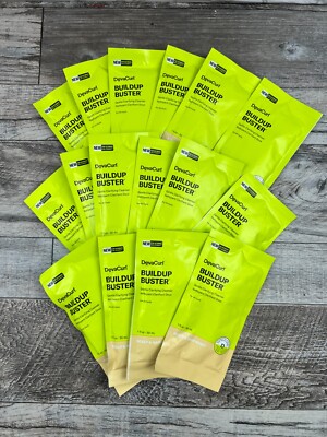 LOT OF 16 Samples DevaCurl Build Up Buster Gentle Clarifying Hair Cleanser 1oz