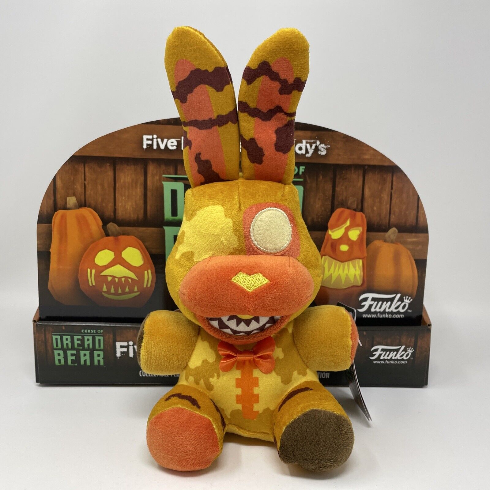 Funko Plushies Five Nights at Freddy's Dreadbear Plush Collectible Plush  (One Random) FNAF Plushies and 2 My Outlet Mall Stickers