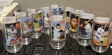 1993 Topps McDonald's All Time Greatest Team Baseball Drinking Glass Set of 10