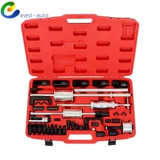 Universal 40Pcs Diesel Injector Remover Slide Hammer Puller Extractor Kit