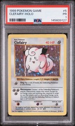 Clefairy 5/102 Base Set Holo Rare