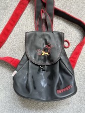 Zaino F1 Ferrari Ufficiale Bambini - Nero/Rosso - Stile Corsa - Usato