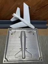 Vintage North Pacific Sailplane Airplane Glider Aluminum Casting Mold