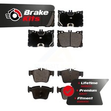 Front Rear Ceramic Brake Pads Kit For 2016-2021 Mercedes-Benz GLC300