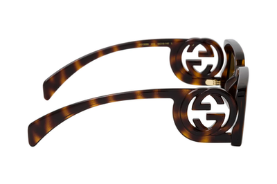 Gucci GG1325S 012 RECTANGLE Sunglasses, FEMALE 54mm 100% Authentic