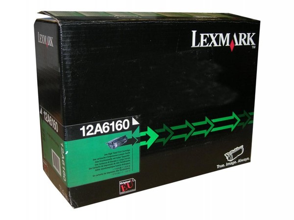 Lexmark 12A6160 Tonerkartusche Schwarz 30.000 Seiten FüR Lexmark T620/T622-image