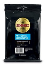 Simoniz Glass & Mirror Car Cleaning Wipes XL Streak Free Glass Cleaner 20 Wipes