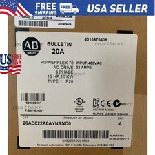 Allen-Bradley 20AD022A0AYNANC0 New AB 20AD022A0AYNANC0 Free Shipping US Free Tax