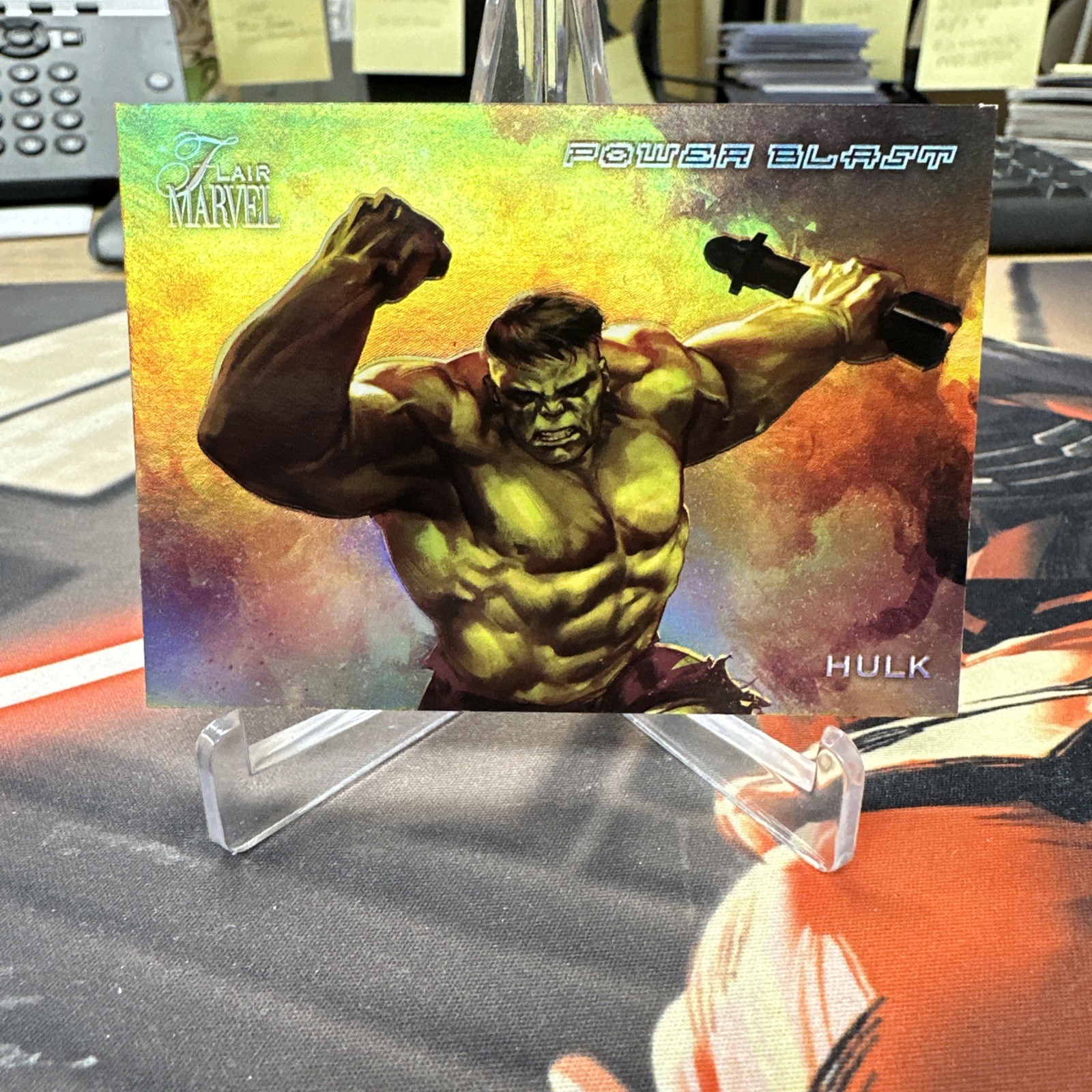 2023 Marvel Flair - Power Blast - Hulk