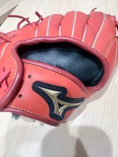 Mizuno Mizuno select9 Boys' softball gloves orange ready for use