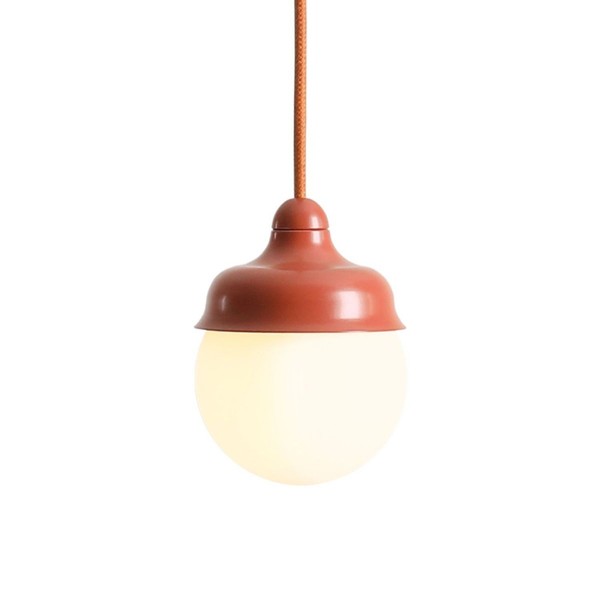 Pendelleuchte Wohnzimmer Glas Metall Rot B:11 Cm G9 Esszimmer HäNgelampe KüChe-image