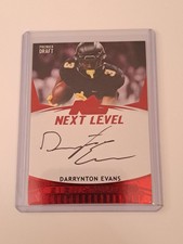 Darrynton Evans 2020 SAGE HIT Next Level Signatures RC Auto Appalachian St.