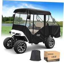 4 Passenger Golf Cart Enclosure Fit for EZGO TXT 2  2 Passenger 59" Roof 