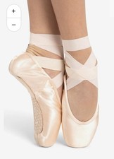 New Open Box Capezio Ava Pointe Shoe 1142W US 9 M Pink