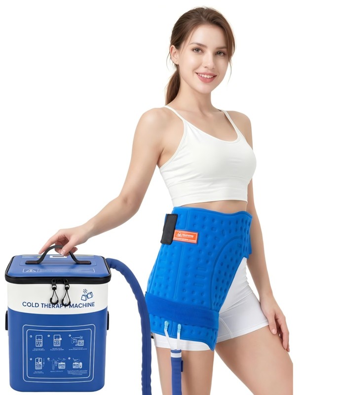 Wodli Cold Therapy Ice Machine for Hip Post-Surgery with Timer Rehab NIP