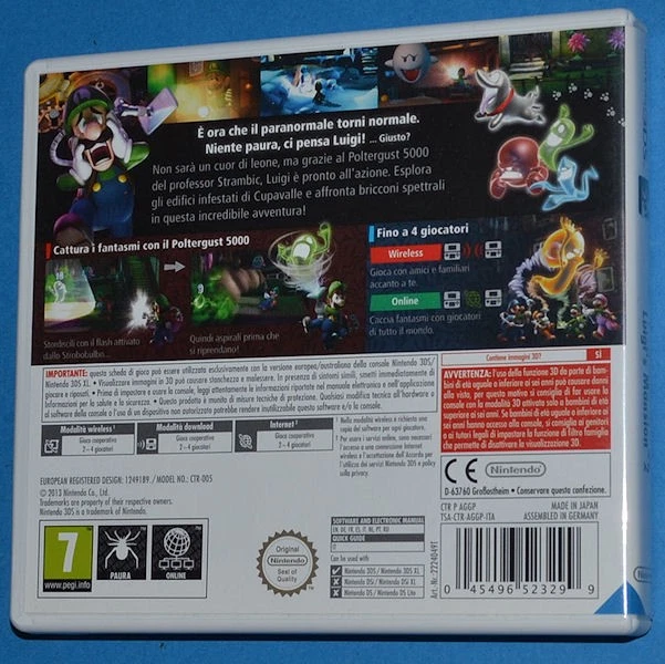 Luigi Mansion 2 - Nintendo 3-DS 3DS - PAL, foto 2 di 3
