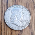1962 Franklin Half Dollar 50C Philadelphia Business Strike 90% Silver KM#199