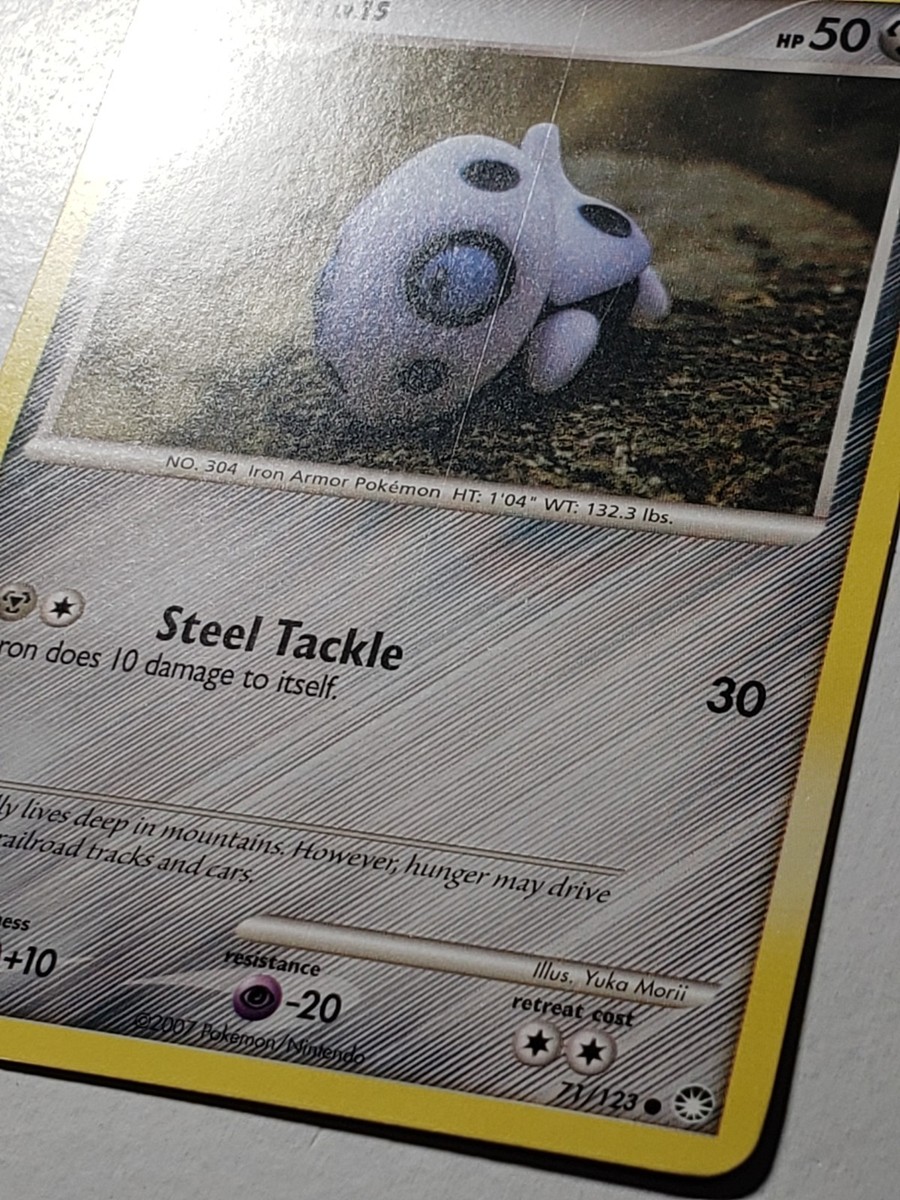 Aron 71/123 NM - Yuka Morii Clay Art - Mysterious Treasures