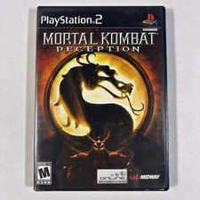Mortal Kombat Deception PS2 CIB W/ Manual - PlayStation 2 vintage game
