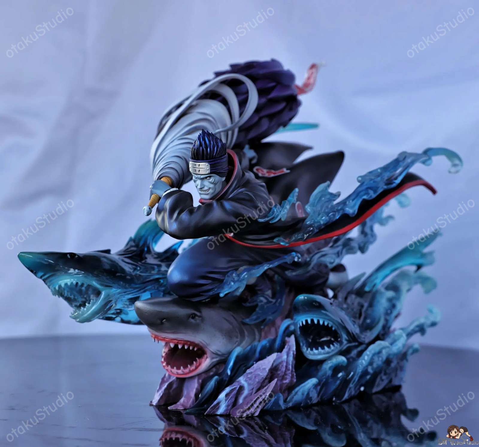 PG Studio - Kisame Hoshigaki - Serie "Linebreaker" - Estatua de resina 1/6 en stock