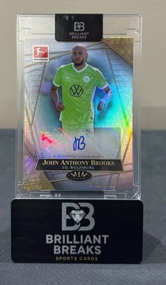 2022 Topps Tier One John Anthony Brooks The Wall Auto Card  /106 Bundesliga
