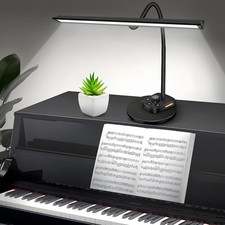 Piano Light, Upgraded LED Lamp for Grand/Upright  Digital Large, Black
