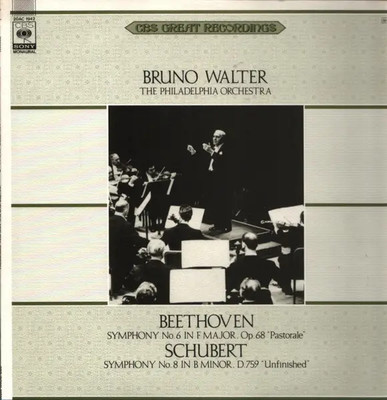 LP LV Beethoven / Schubert Symphony No 6, Op. 68 ''Pastorale'' / Symphony No 8, D