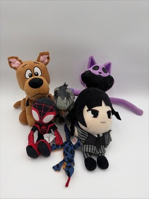 Plushie Lot of 5 Poppy Playtime Scooby Doo Spiderman Dinosaur Anime