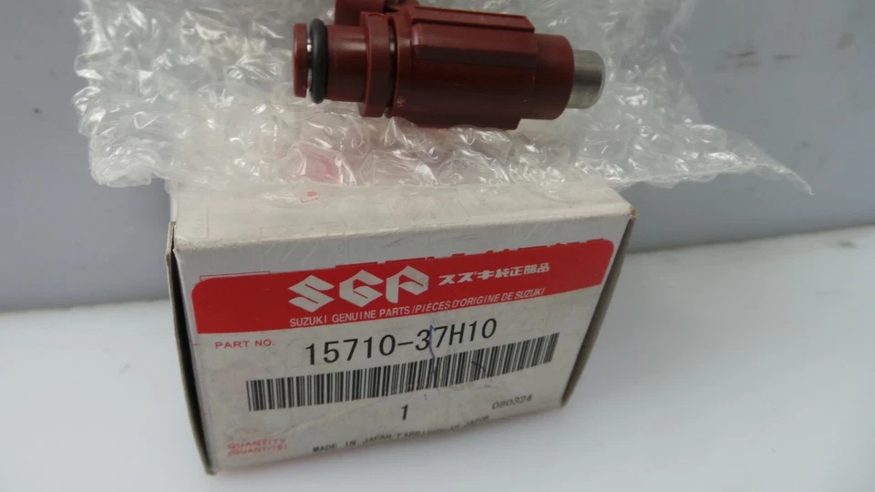 SUZUKI GSXR 750 GSXR 600 15710-37H10 CONJUNTO DE INYECTORES 2008-2010 NUEVO CAJA ABIERTA NUNCA Foto 4 de 4