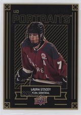 2024 Upper Deck PWHL 1st Edition UD Portraits Gold 89/299 Laura Stacey #P-1 1l8d
