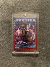 2024-25 Topps Chrome Rob Dillingham Destiny #D-6 Red Refractor /5 Rookie